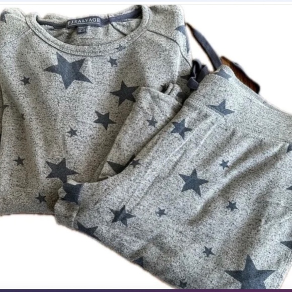 SOLD*SOLD*SO;D*PJ Salvage Star PJ Set*STARS * SOFTEST - Picture 1 of 2